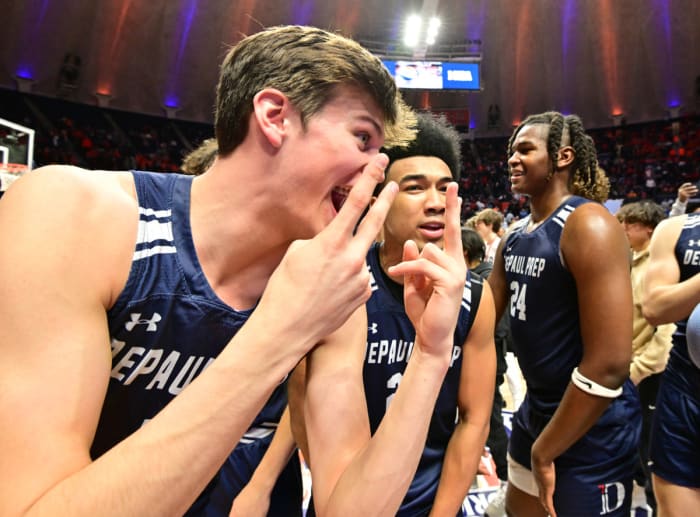 DePaul Prep Mount Carmel Illinois boys basketball March 9 2024 Tim Vizer 26828